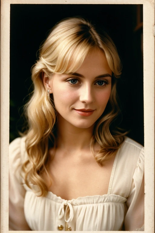 37-year-old blonde woman with light eyes located in the year 1900, upper class