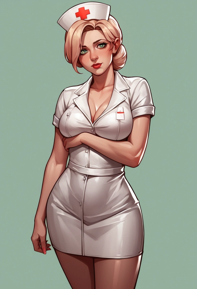  score_9,score_8_up,score_7_up, score_6_up, score_5_up, source_anime, bubblehead nurse, silent hill nurse