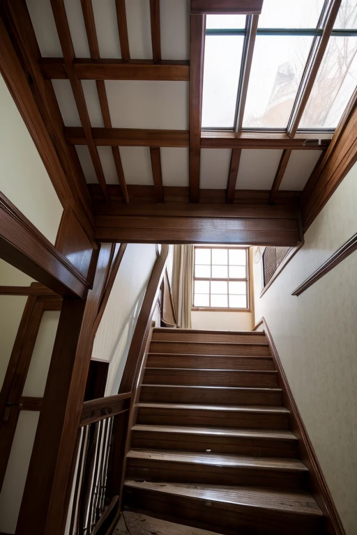 Abandoned house、Staircase Hall
