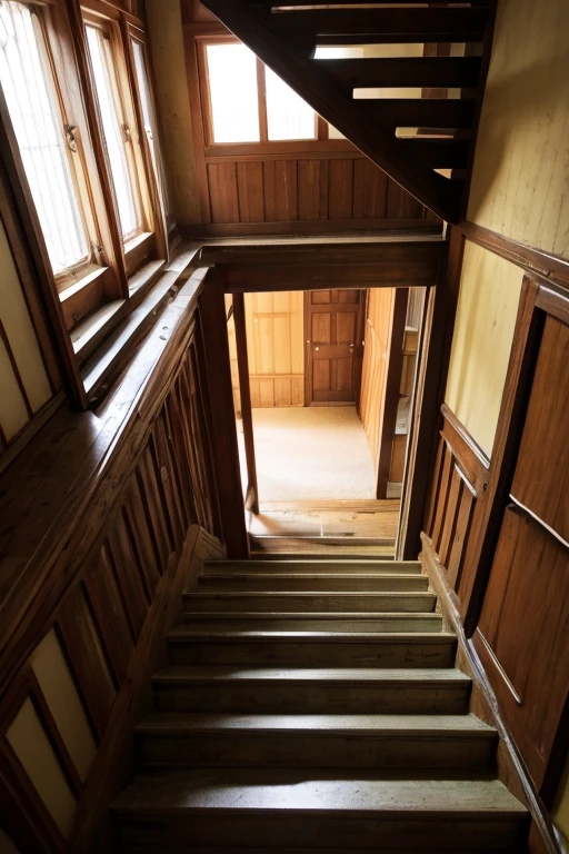 Abandoned house、Staircase Hall
