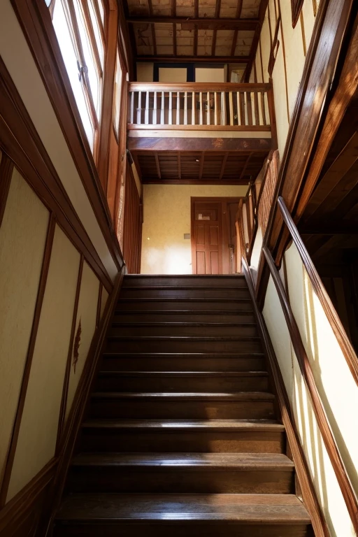 Abandoned house、Staircase Hall