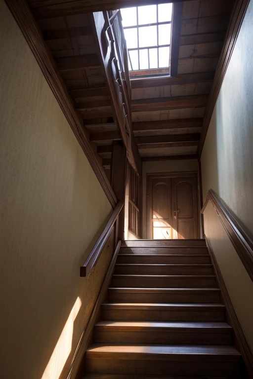 Abandoned house、Staircase Hall