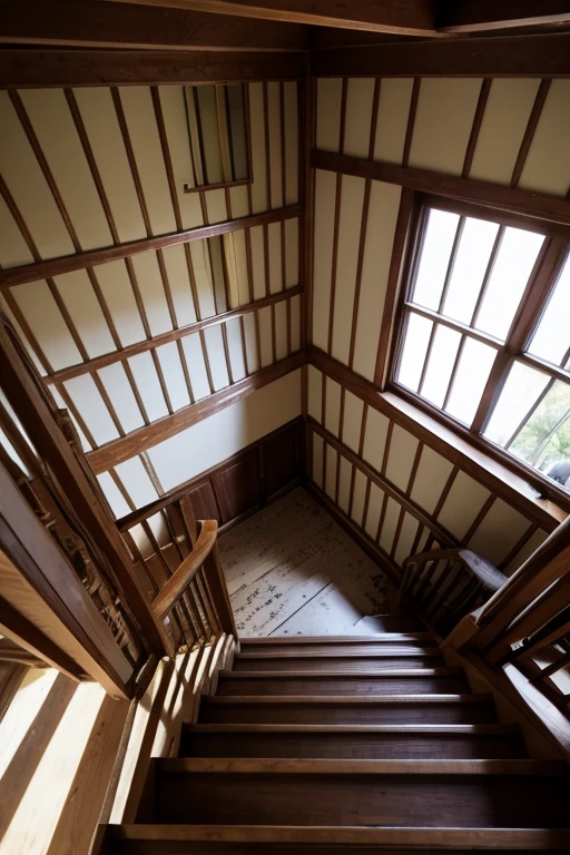 Abandoned house、Staircase Hall