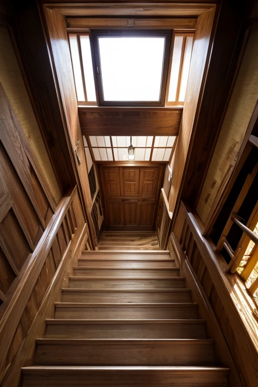 Abandoned house、Staircase Hall