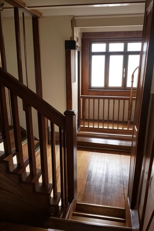 Abandoned house、Staircase Hall