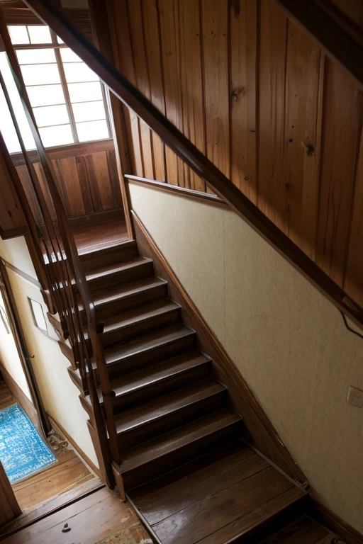 Abandoned house、Staircase Hall