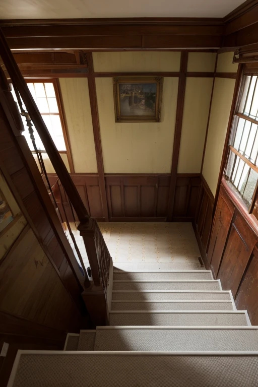 Abandoned house、Staircase Hall