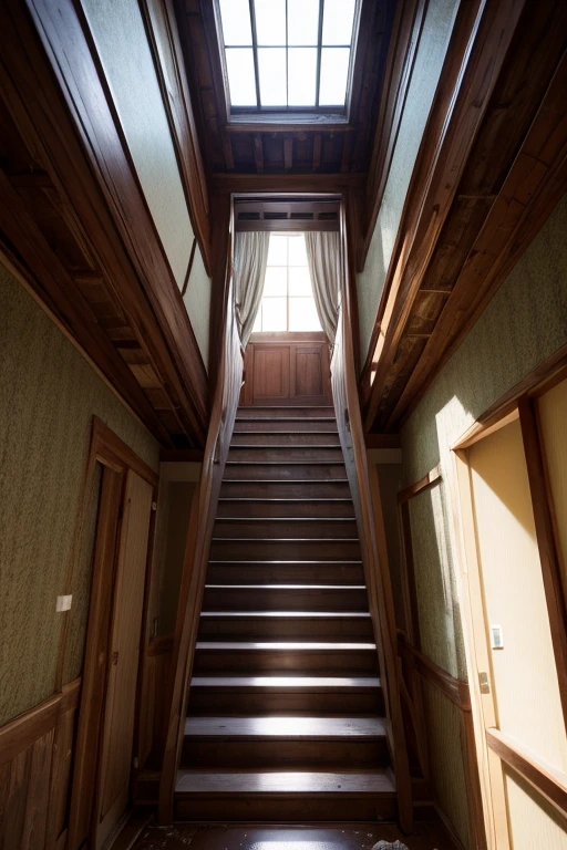 Abandoned house、Staircase Hall