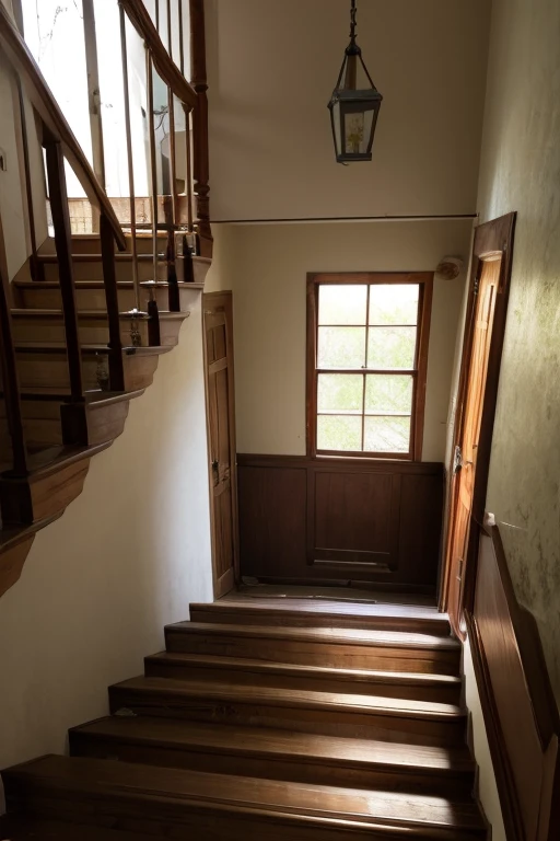 Abandoned house、Staircase Hall
