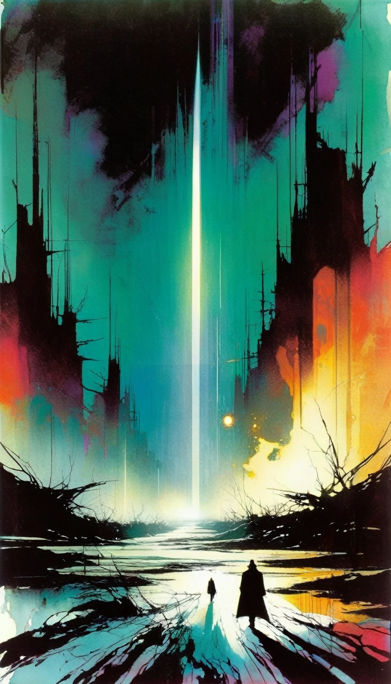 desolation, Bill Sienkiewicz inspired art