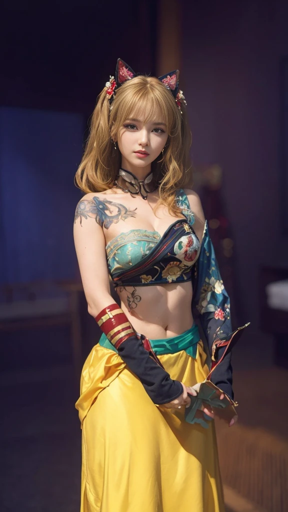 ((BEST quality, 8k, Masterpiece:1.3)), up per body,, Sharp focus:1.2, Beautiful Woman with perfect figure, higly detailed facial and skin teksture, Detail eyes, double eyelids,interior view,