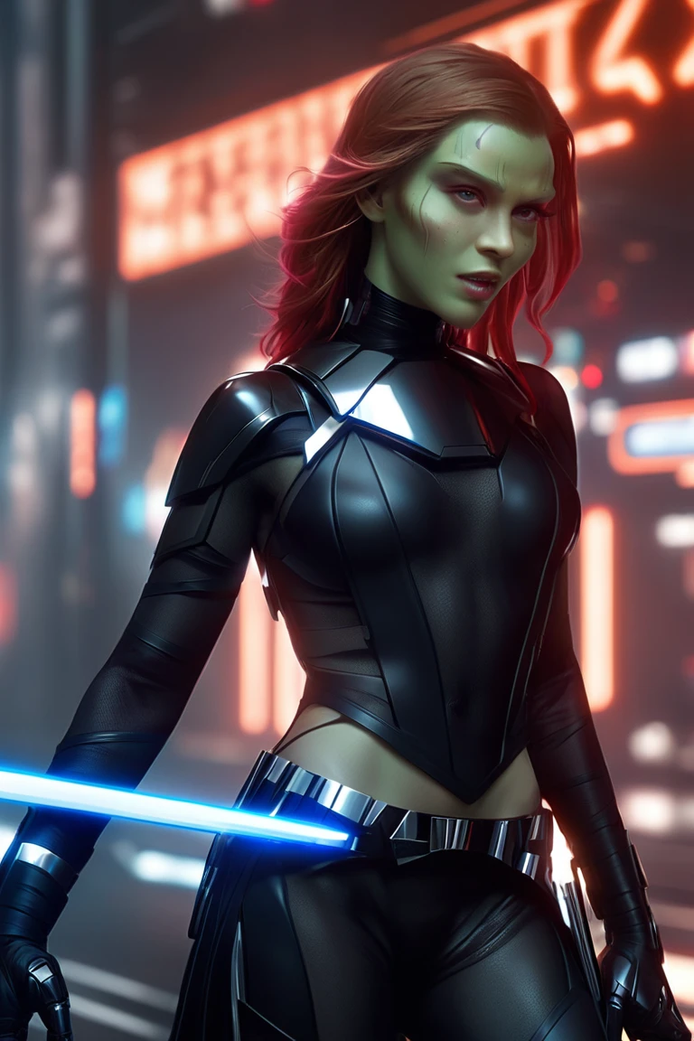 Techwear fashion breathtaking, natural light, dynamic angle, (anti-aliasing:1.2), elegant, soft scattered light, dramatic scene light saber . Futuristic, cyberpunk, urban, (tactical:1.23), sleek, dark, highly detailed digital painting, artstation, concept art, smooth, sharp focus, illustration, art by artgerm and greg rutkowski and alphonse mucha
