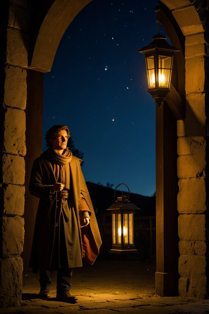 The lantern flickered and went out