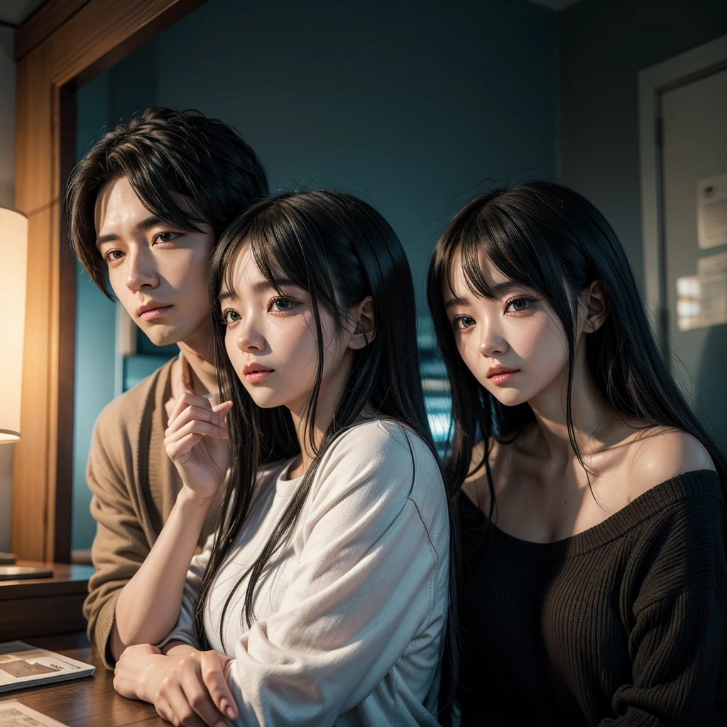 A beautiful anime couple