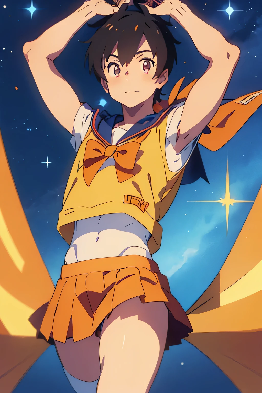 male boy man version of sailor venus