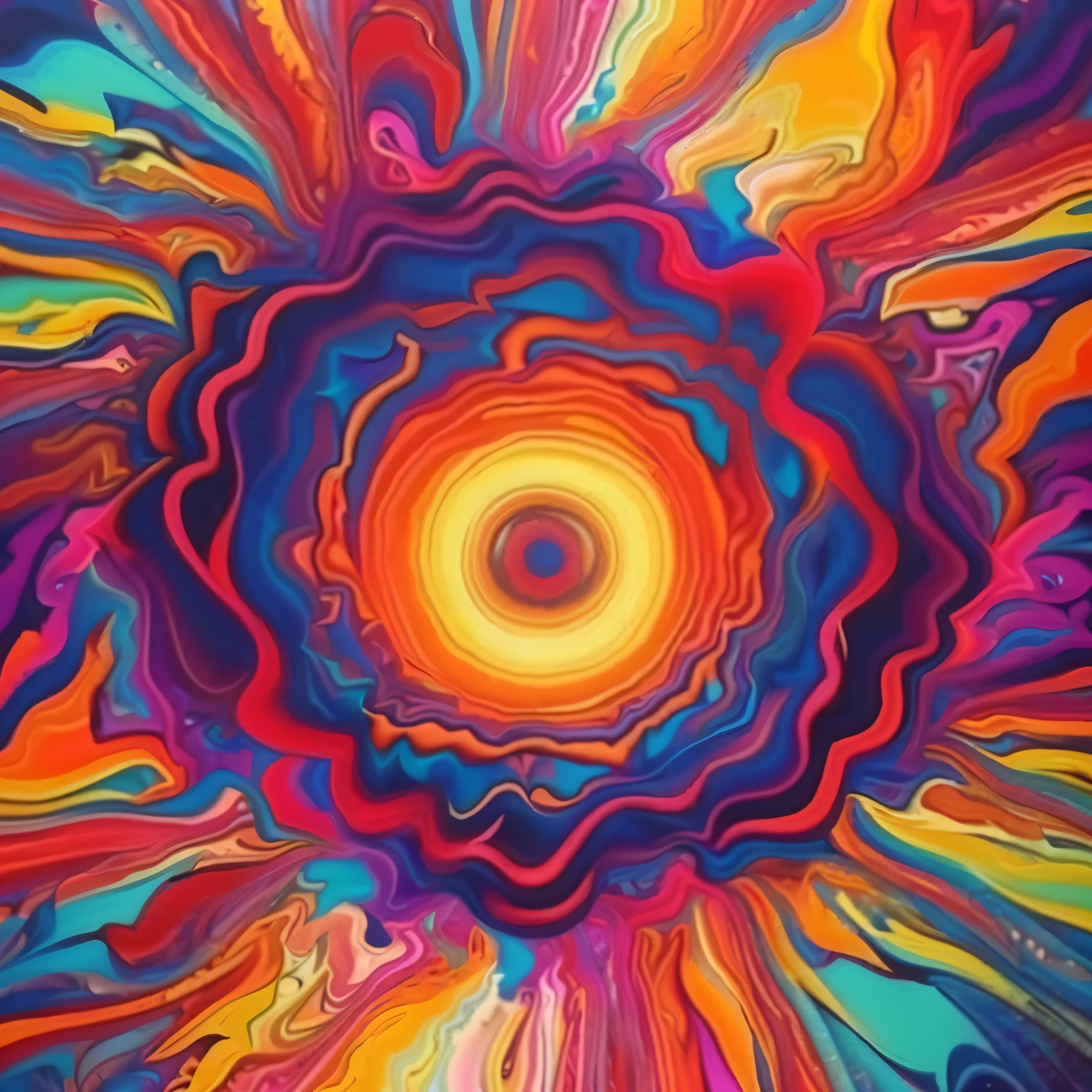 a painting of a colorful flower with a bright center, psychedelic art style, colourful explosion, colorful explosion, psychedelic art, psychedelic vibrant colors, synesthesia, psychotropic psychedelic, bold psychedelic colors, an explosion of colors, very trippy and abstract, surreal psychedelic design, psychedelic therapy, psychedelic painting, explosion of colors, bright psychedelic colors, psychedelic artwork