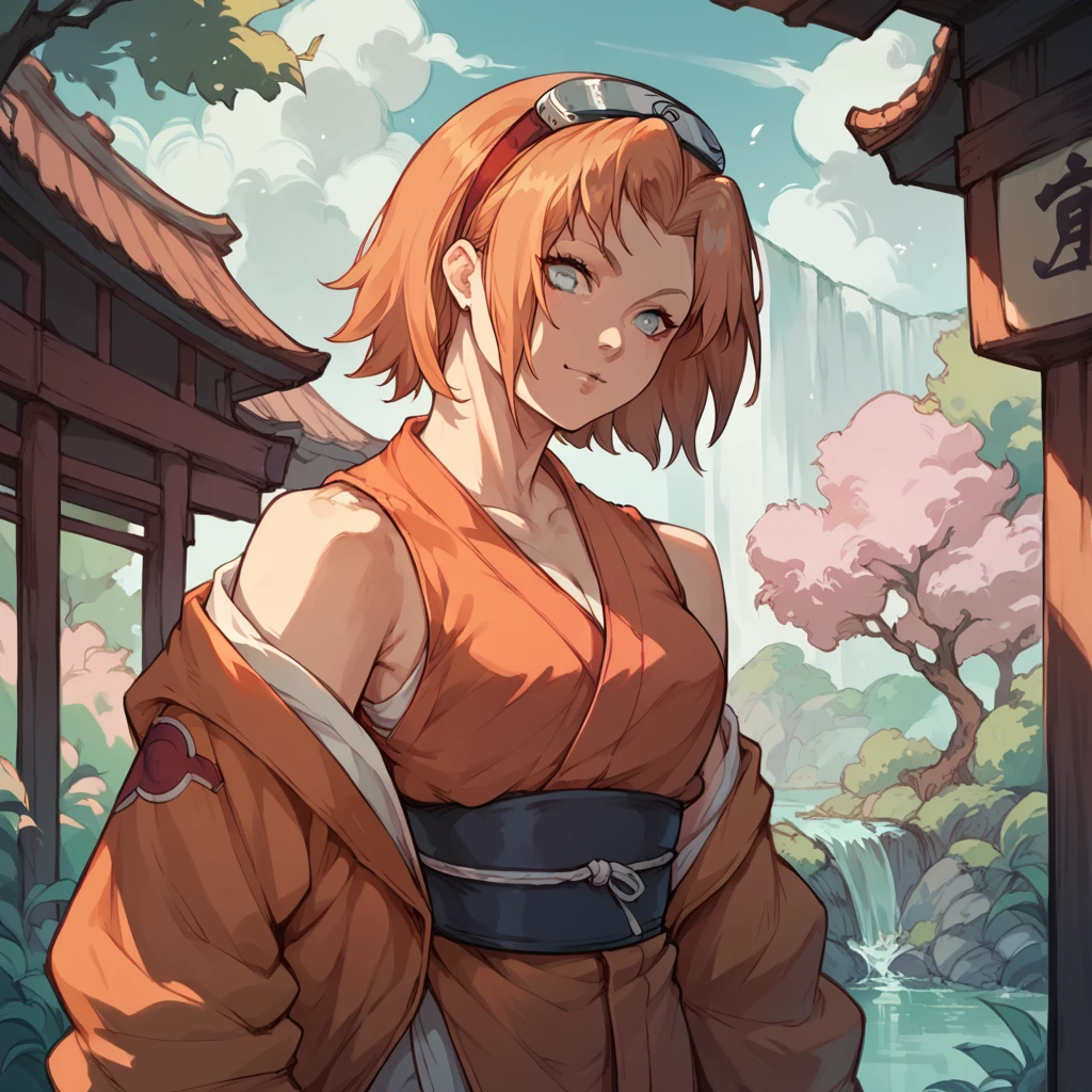 score_9,score_8_up,score_7_up, score_6_up, score_5_up, source_anime, sakura haruno from Naruto.