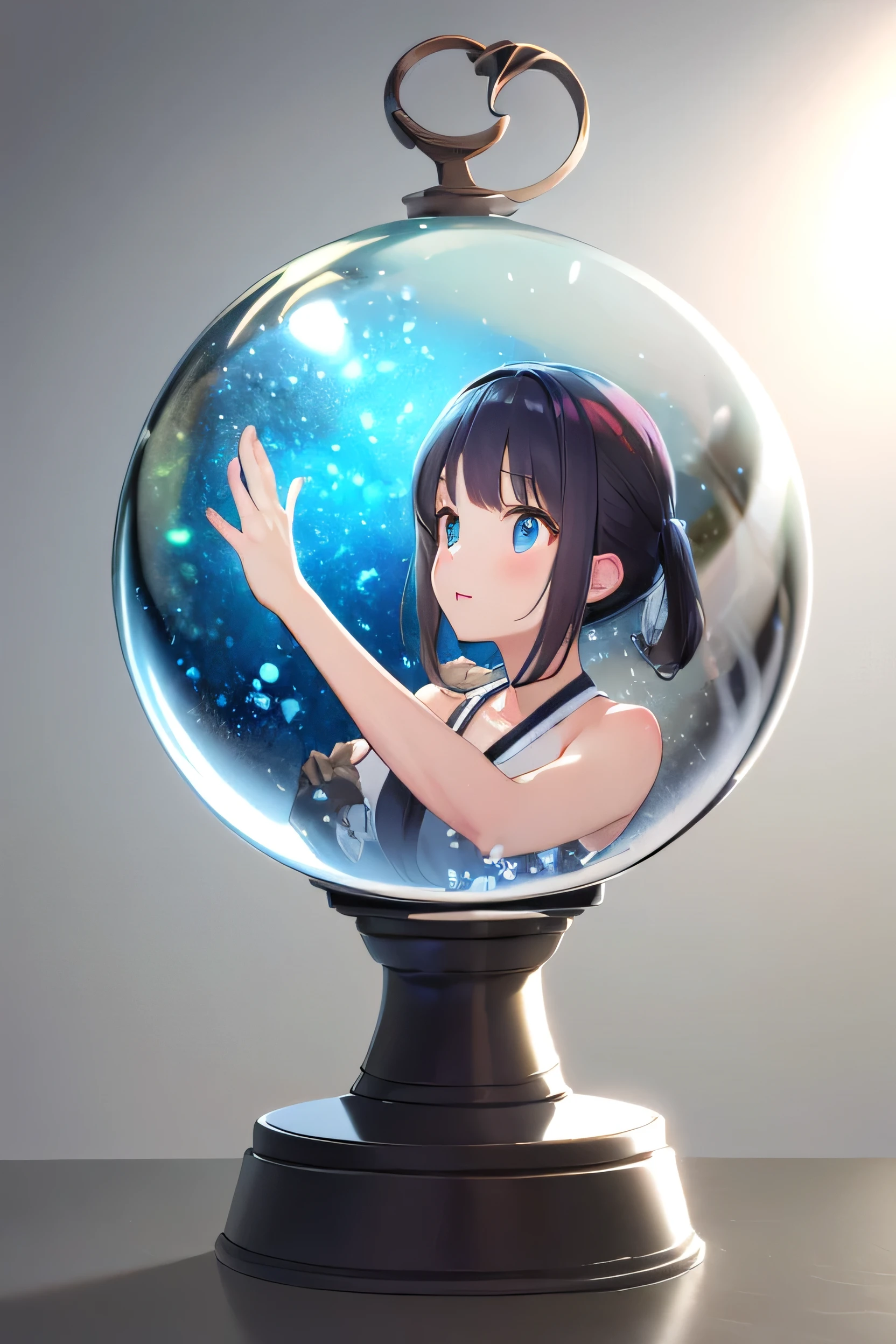 (masterpiece:1.2),Highest quality,Pixiv,Crystal Ball,girl,
