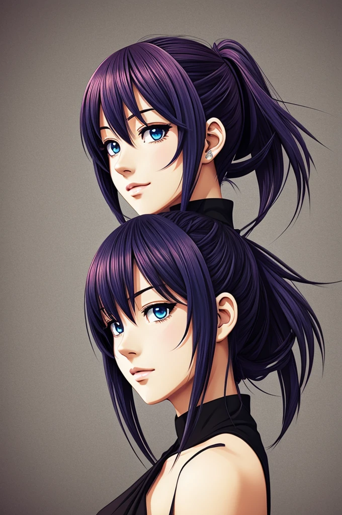 An anime style woman