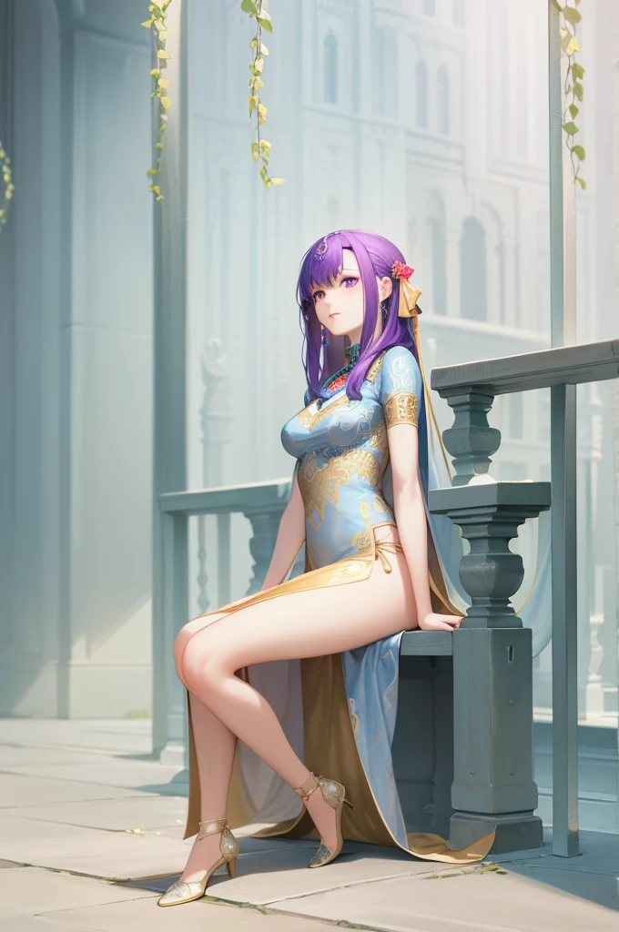 parvati, parvati, long hair, (purple eyes:1.1), purple hair,
BREAK (masterpiece:1.2), best quality, high resolution, unity 8k wallpaper, (illustration:0.8), (beautiful detailed eyes:1.6), extremely detailed face, perfect lighting, extremely detailed CG, (perfect hands, perfect anatomy),