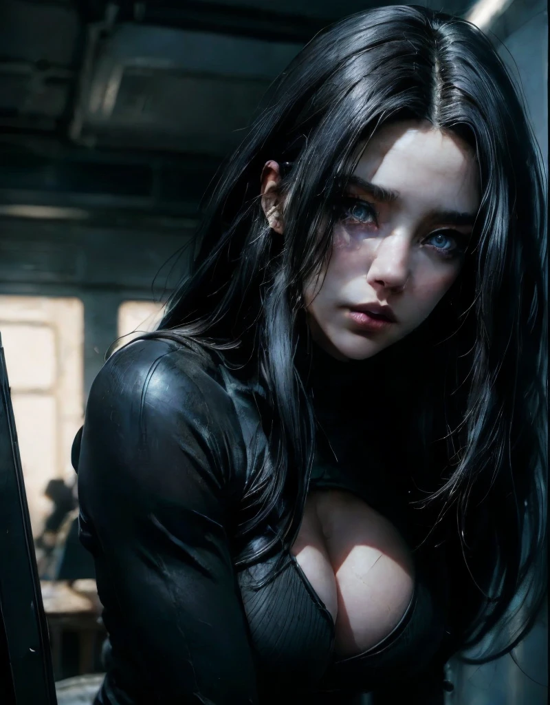 
solo, modest dress, (covered), super fine illustration, (realistic skin), (insanely detailed blue eyes), milf, vivid and beautiful, shocking sensation, incredibly detailed, beautiful detailed girl, (lithe), Sasha Yakovleva, Cyberpunk 2077, Edgerunner, Night City, cyberpunk character concept art, (thin waist:0.8), (dark hair),, (wide hips:0.8), (large—medium supple breasts:0.8), (see-through:0.5), (plump thighs:0.6), (supple butt:1.0), movie lighting, weighted shadows, weighted hair, realistic physics, perfect shadow, realistic lighting shaded, cyberpunk scenery

Anatomically Correct, Parted Lips, Best Quality, Accurate, 