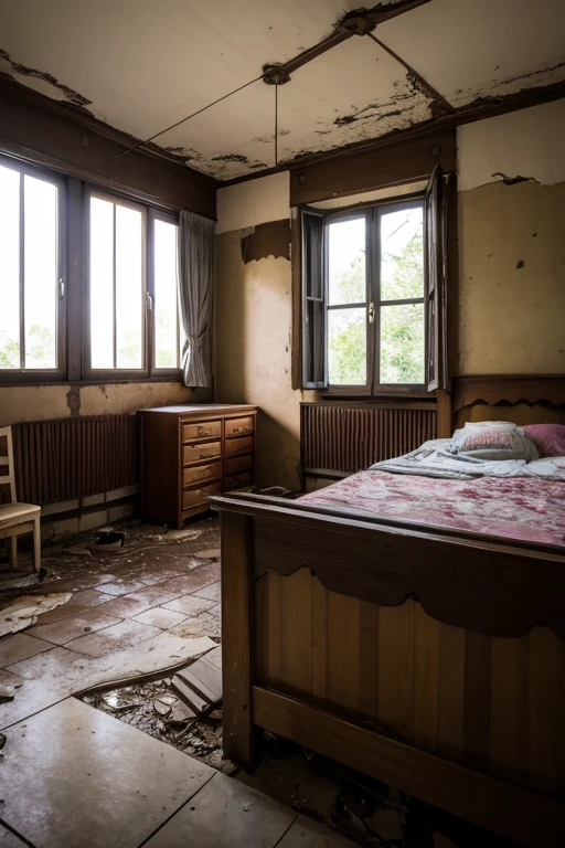 Abandoned house、Children's room