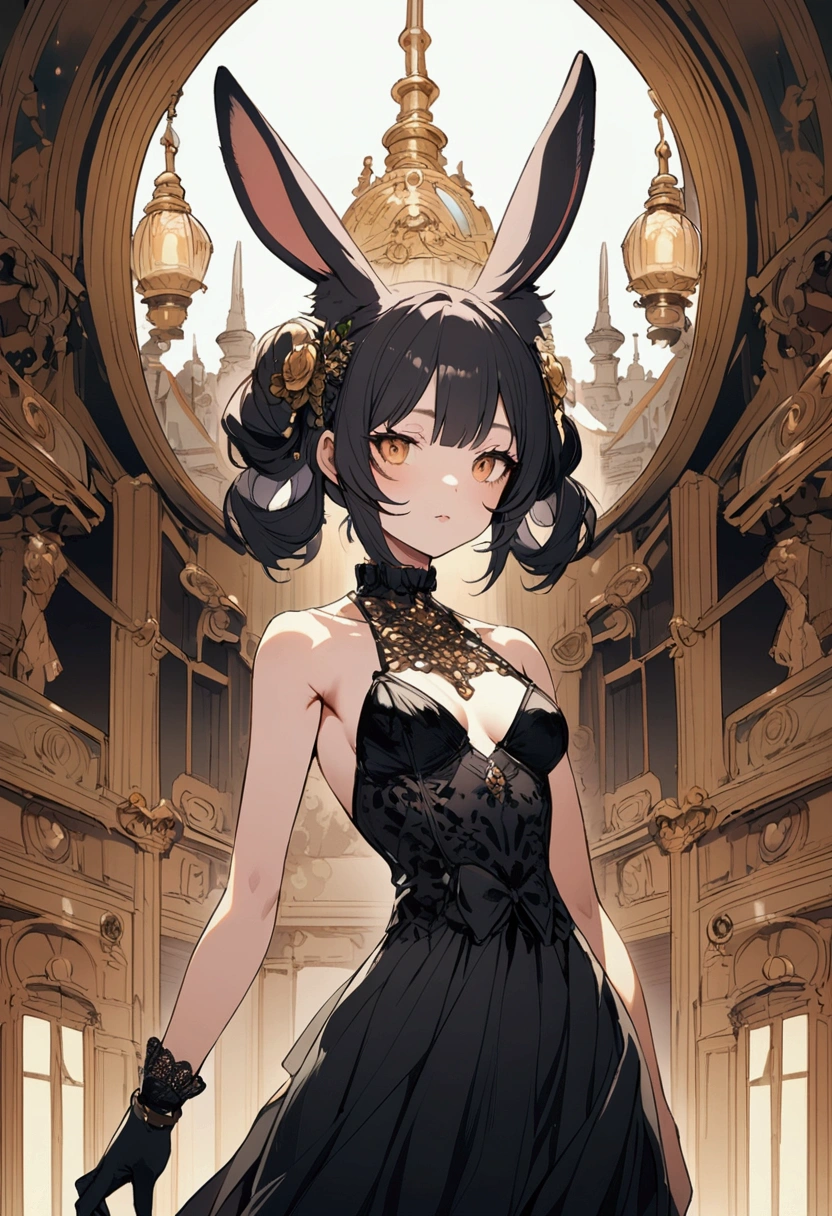 a sexy rabbit girl