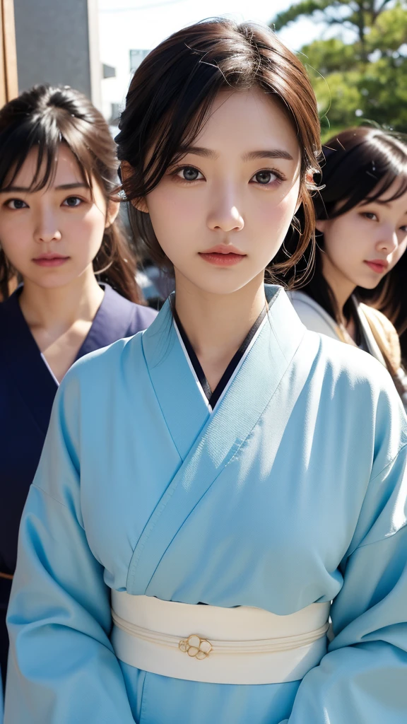 Japanese women、Clothes that do not expose skin、Close-up of face