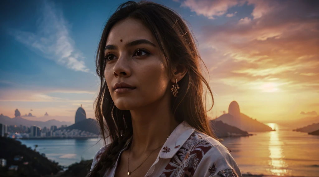 a person meditating in a favela of Rio de Janeiro, wearing loose clothing, intricate details, cinematic lighting, beautiful detailed eyes, beautiful detailed lips, extremely detailed face, long eyelashes, 1 person, meditation, peaceful, serene, calm, favela, Rio de Janeiro, Brazil, loose clothing, intricate details, cinematic lighting, (best quality,4k,8k,highres,masterpiece:1.2),ultra-detailed,(realistic,photorealistic,photo-realistic:1.37),HDR,UHD,studio lighting,ultra-fine painting,sharp focus,physically-based rendering,extreme detail description,professional,vivid colors,bokeh,portrait