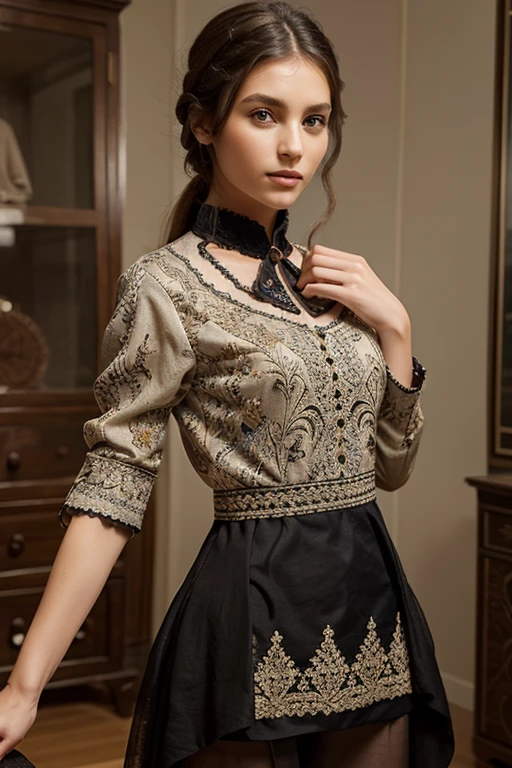 Large collection of fashion clothes, pretty and detailed, intricate. masterpiece, Nice colors, complete collection 