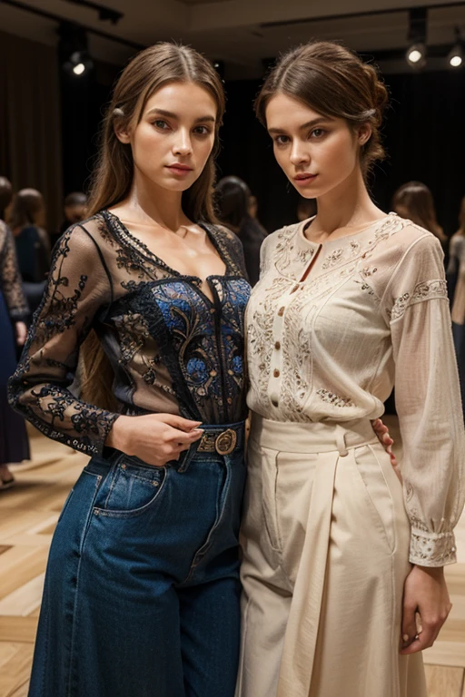 Large collection of fashion clothes, pretty and detailed, intricate. masterpiece, Nice colors, complete collection, many models, modern