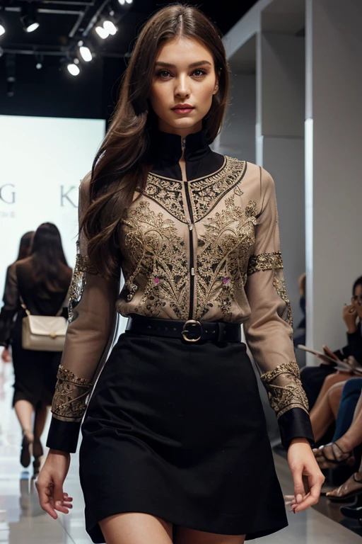 Large collection of fashion clothes, pretty and detailed, intricate. masterpiece, Nice colors, complete collection, many models, modern