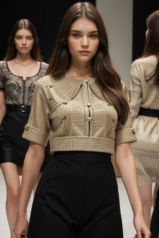 Large collection of fashion clothes, pretty and detailed, intricate. masterpiece, Nice colors, complete collection, many models, modern