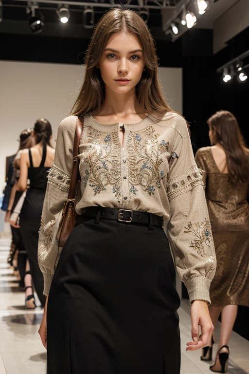Large collection of fashion clothes, pretty and detailed, intricate. masterpiece, Nice colors, complete collection, many models, modern