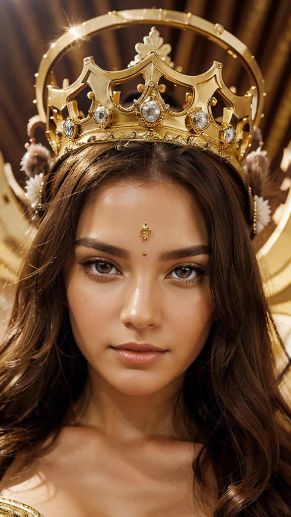 goddess gold gorgeous crown Beauty