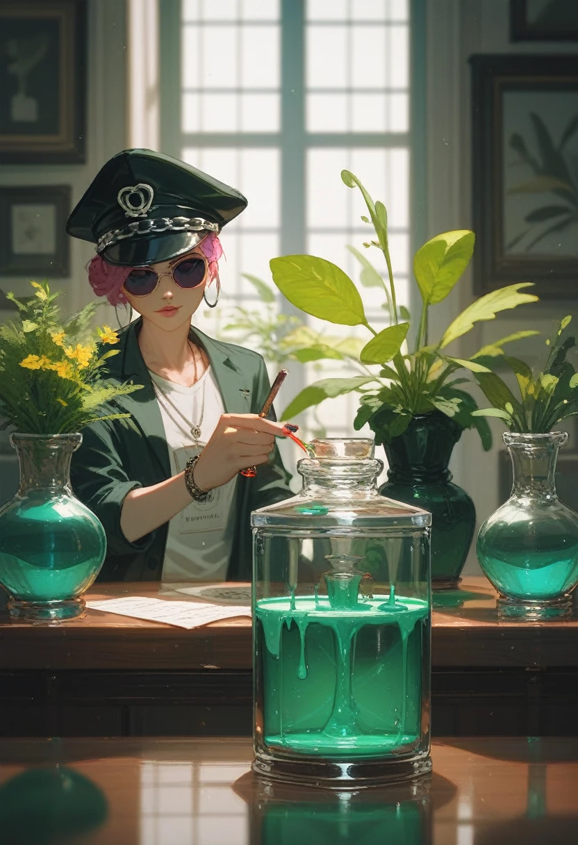 (Fraction_9,Fraction_8_Direction_7_up),antique,Potions,poison,vase,Green liquid,