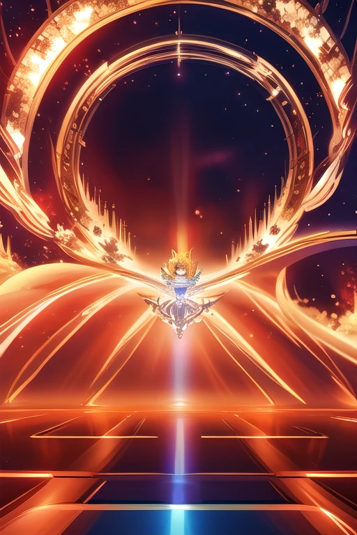 Ecstatic and enchanted expression magical girl wallpaper 8k animation