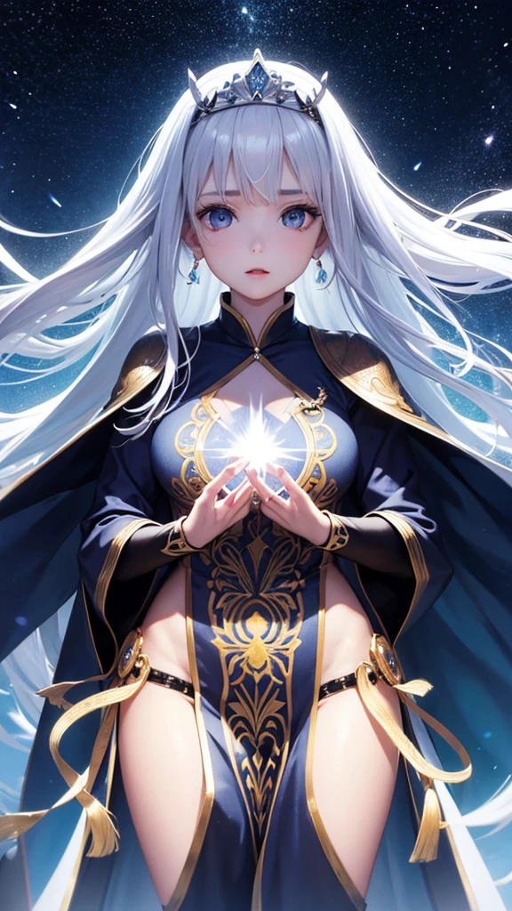 graphic Talk to woman Front of face
spiritual tiara Fantasy mystery