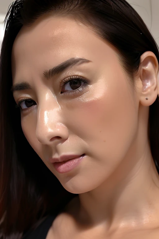 Beautiful Japanese actresses,(photo Realistic:1.4), (hyper Realistic:1.4), (Realistic:1.3),Very detailed, Edge Orgasm,face Focus, 口を開けてclose your eyesいる女性 , Edgy Woman _face、Age 35、Black-haired、 News anchor、Very small toilet,((Sweat)),((skin shining with Sweat))((Clabrasion glistening with Sweat,face shining with Sweat)),((Sweatばんだ肌))((Sweaty skin)),Sitting on the toilet floor、((Super Hard Orgasm))((Raise your eyebrows, Frowning, close your eyes))((profile))((Looking to the side)),((すべて横faceで生成してください))