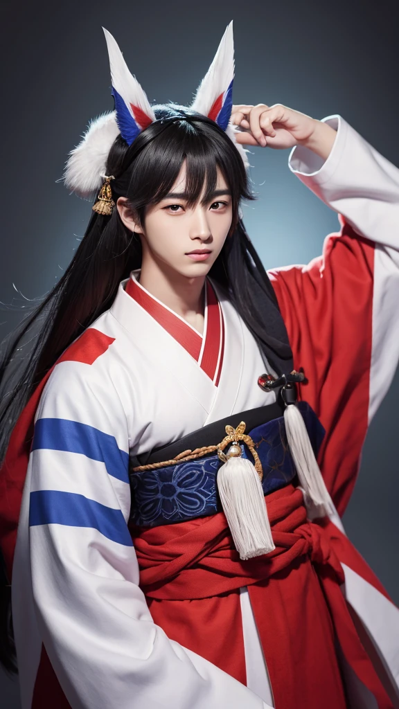 Korean-style beautiful young man onmyoji
