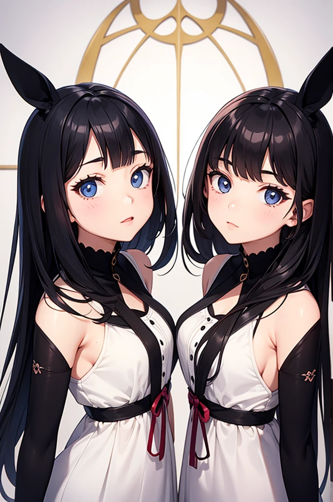 2girls, symmetry