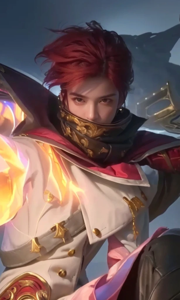 a close up portrait of a young boy with beautiful detailed red hair, beautiful detailed eyes, beautiful detailed nose, extremely detailed face, longeyelashes, (best quality,4k,8k,highres,masterpiece:1.2),ultra-detailed,(realistic,photorealistic,photo-realistic:1.37),HDR,UHD,studio lighting,ultra-fine painting,sharp focus,physically-based rendering,extreme detail description,professional,vivid colors,portrait,cinematic lighting,dramatic lighting,moody lighting