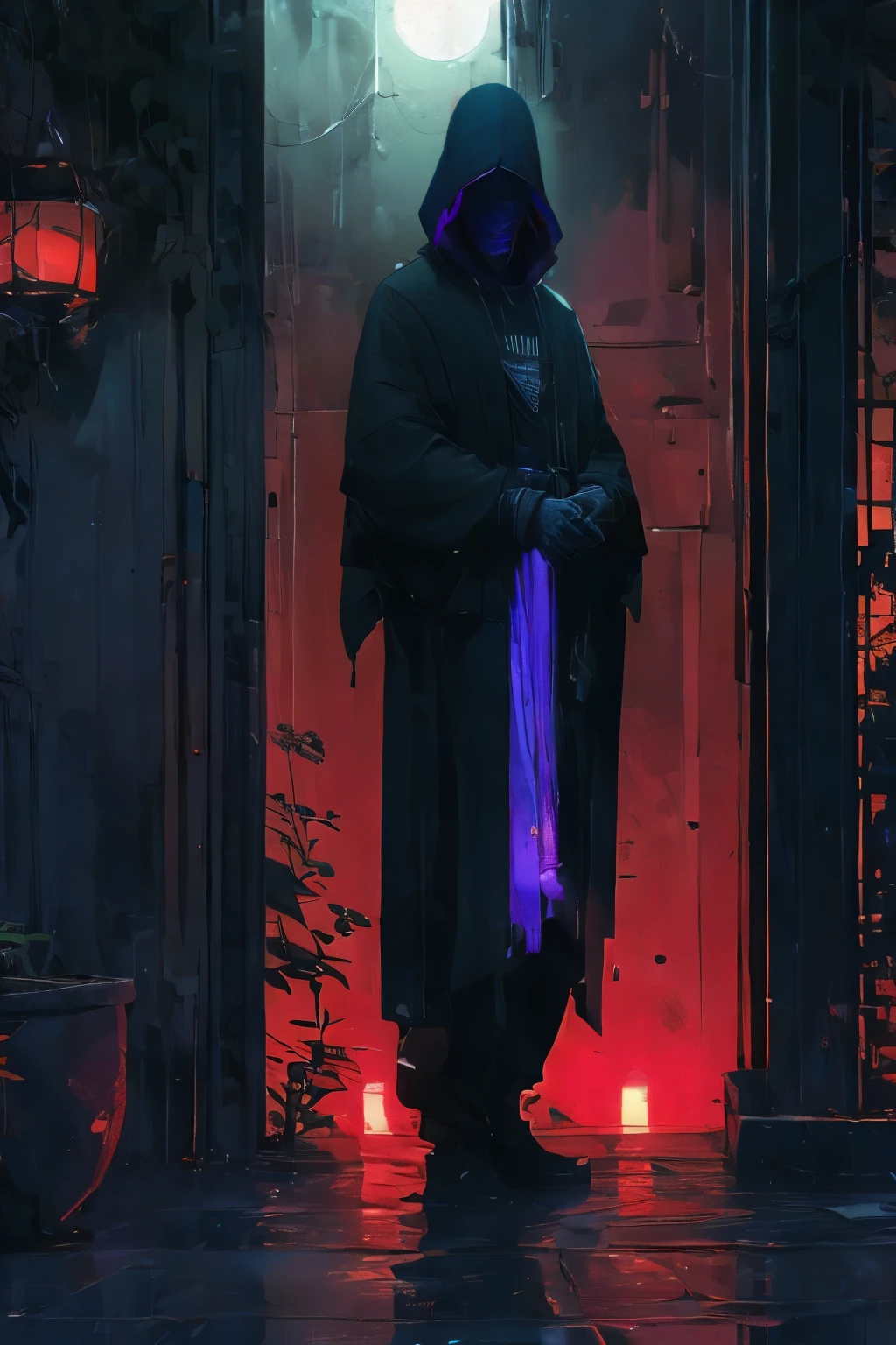 Full body shot: 1.5, (((night, dark, vampire))) Hood opens his mouth，Bare fangs, Red and Black background, Optical, Panoramic lighting, Atmospheric perspective, at night, dark, investigation: 5D , Clear facial features, vampire翅膀张开, Impressive details, Ultra-high resolution 8K, Stunning illustrations, the best, Awards, 如何成为the best, ((Red, Black, Purple: 1.5)), Cemetery Stage, magic, Idyllic, epic: 1.5, Reality: 1.4, Texture: 1.4, Very detailed and perfect, masterpiece, Very detailed, Ultra Detailed, Crisp highlights and shadows, 32K