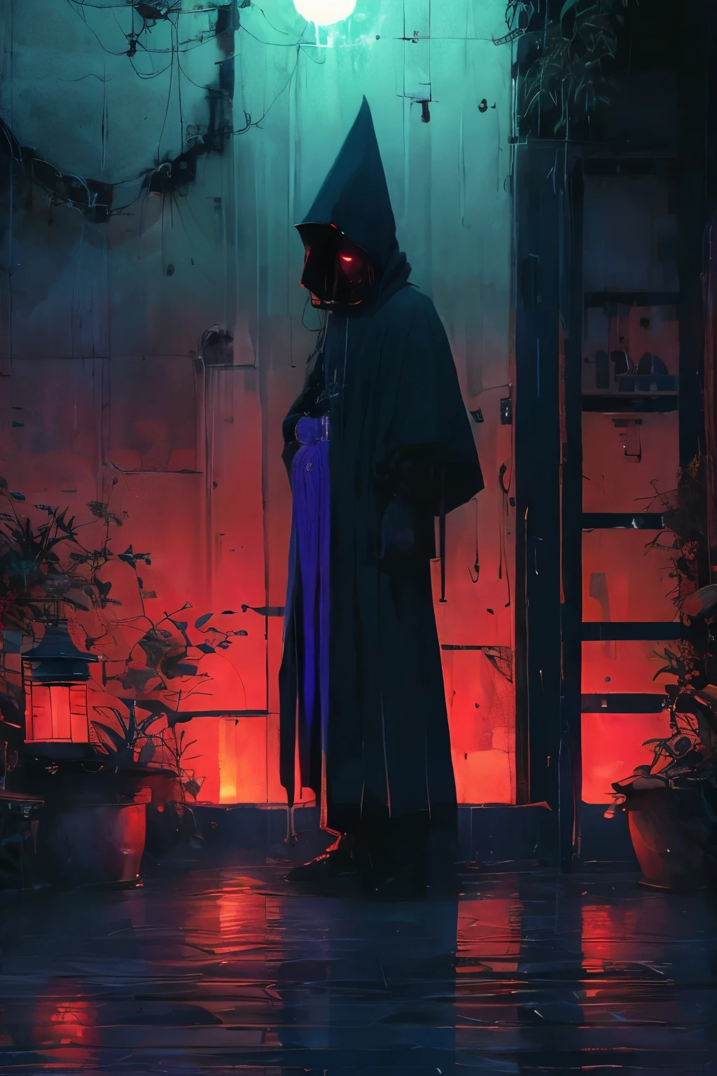 Full body shot: 1.5, (((night, dark, vampire))) Hood opens his mouth,Bare fangs, Red and Black background, Optical, Panoramic lighting, Atmospheric perspective, at night, dark, investigation: 5D , Clear facial features, vampire翅膀张开, Impressive details, Ultra-high resolution 8K, Stunning illustrations, the best, Awards, 如何成为the best, ((Red, Black, Purple: 1.5)), Cemetery Stage, magic, Idyllic, epic: 1.5, Reality: 1.4, Texture: 1.4, Very detailed and perfect, masterpiece, Very detailed, Ultra Detailed, Crisp highlights and shadows, 32K