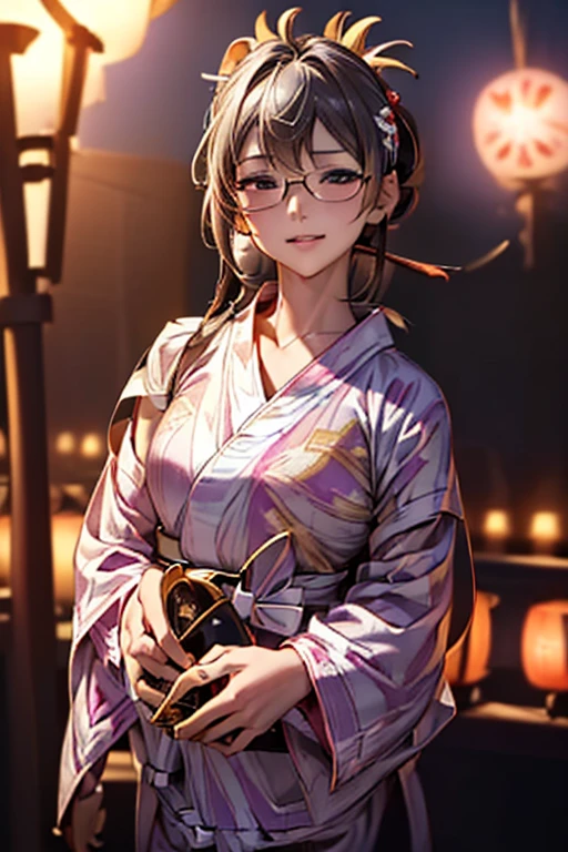 ((Highest quality)),(超High resolution),(Very detailed),(Detailed Description),((The best CG)),(masterpiece),Ultra-detailed art、(Highest quality、8k、32K、masterpiece)、(Realistic)、(Realistic:1.2)、(High resolution)、Very detailed、Very beautiful face and eyes、1 female、((:1.3))、Tight waist、Delicate body、(Highest quality、Attention to detail、Rich skin detail)、(Highest quality、8k、Oil paints:1.2)、Very detailed、(Realistic、Realistic:1.37)、Bright colors、(whole bodyショット)、(Head to Toe)、((Head to Toe))、Sole、whole body、whole body、whole body、whole body、
((Night Park、Night Sky、milky way、firework、打ち上げfirework:1.6、Summer festival:1.8))、
(Masterpiece: 1.3)、(Highest quality: 1.3)、(High resolution: 1.3)、(long: 1.3)、(8k:1.3)
Big Breasts、
1 Girl:1.2、Beautiful girls、Intelligent girl、
((Gray Hair、longヘア、Twin braided bangs:1.2))、
Smile:1.3、Smooth、
(((yukata:1.8)))、
alone、
(Glasses)、