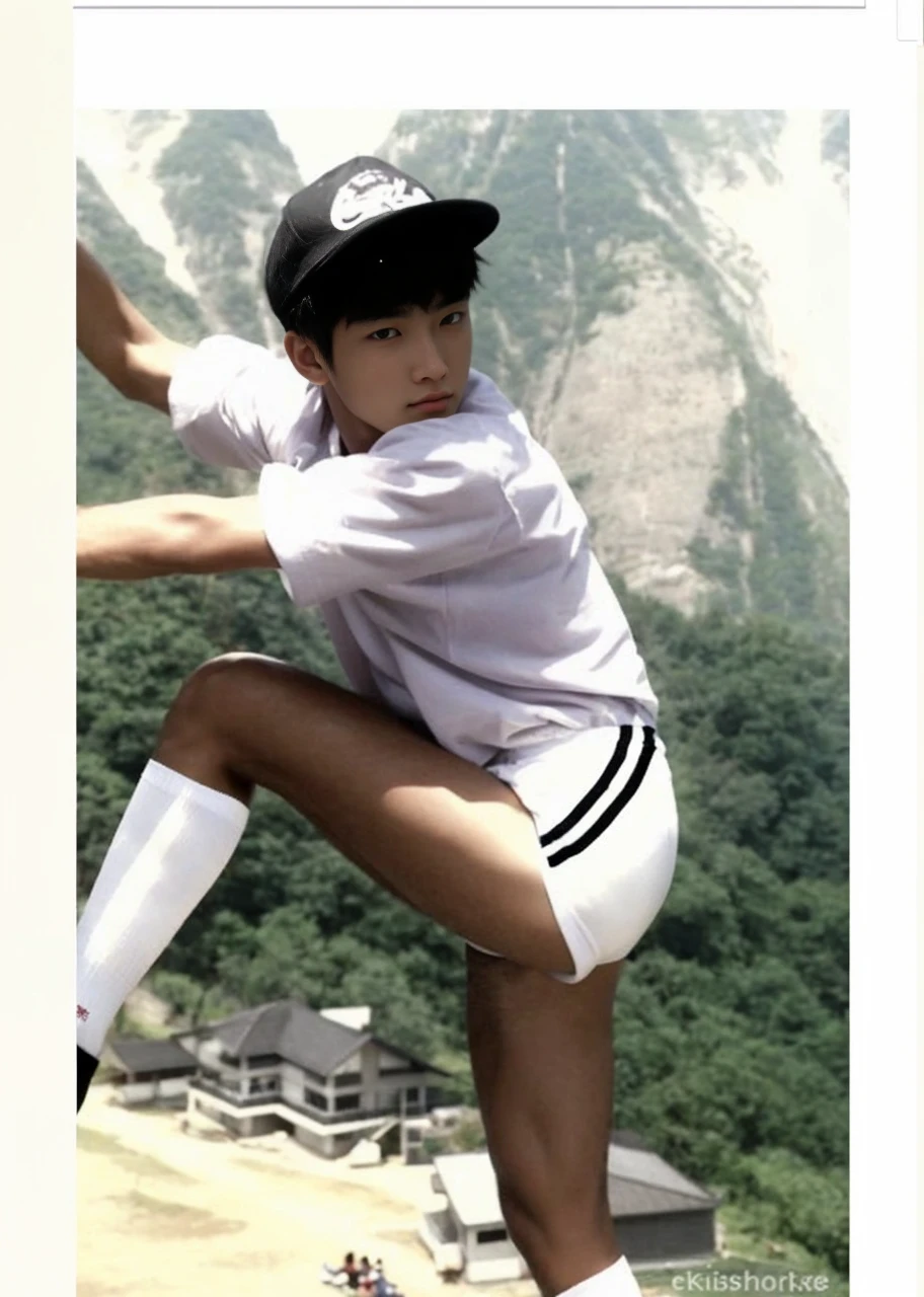 teenagers , very young , light-skin , wearing an dark red sexy underwear, tmasterpiece,k hd,the feet,Transparent sports vest,semi transparent,black long socks,The barefoot , red colour , handsome and cute , extreme cute boy , white skin , dark red underwear boxers shorts , extremely tall and cute boy ,oppa model , handsome model , full body , dark red boxers underwears short shorts , black socks , white light-skin , Chinese model , young boy , white skin , handsome and extremely cute , red boxers underwear shorts , long black socks , handsome model , at the park , jogging , model oppa , long legs , jogging , running , high knee black socks ,black long socks , stand up , extremely tall , extremely high , red underwears , red sports underwear , long black socks , clean and white legs , Chinese model , extremely long legs , looking at the camera , clean and white thigh , heavy bulge , kid face , b , wearing red underwears boxers , light and white skin , Chinese model , strike a pose , sexy pose , flexing pose , show off his handsome pose , size different , height different , tallest boy in the world , height comparison with other boy , chinese handsome model , korean handsome boy , handsome cute face , red boxers shorts , very huge bulge
