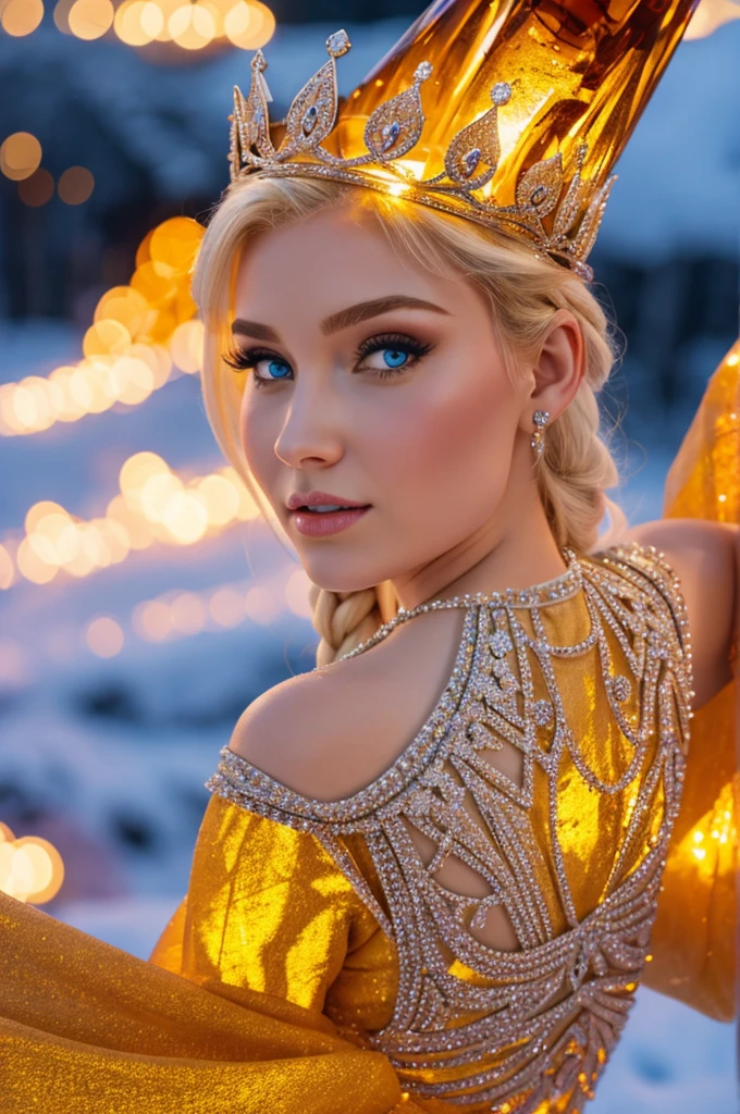 candy queen frozen in amber