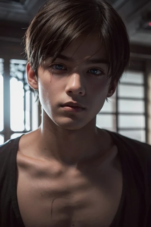 A slightly scary beautiful boy