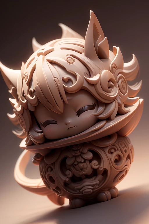 Also clamp style、clay, carved,pinch,pitch, gum 3d,,by doing meditation,bend,twist,grips,bust,turn extrude,pitch,match tangent,,pitch,match tangent 3d,grow side down,chibi style,chinese style,relax bold,bold extra