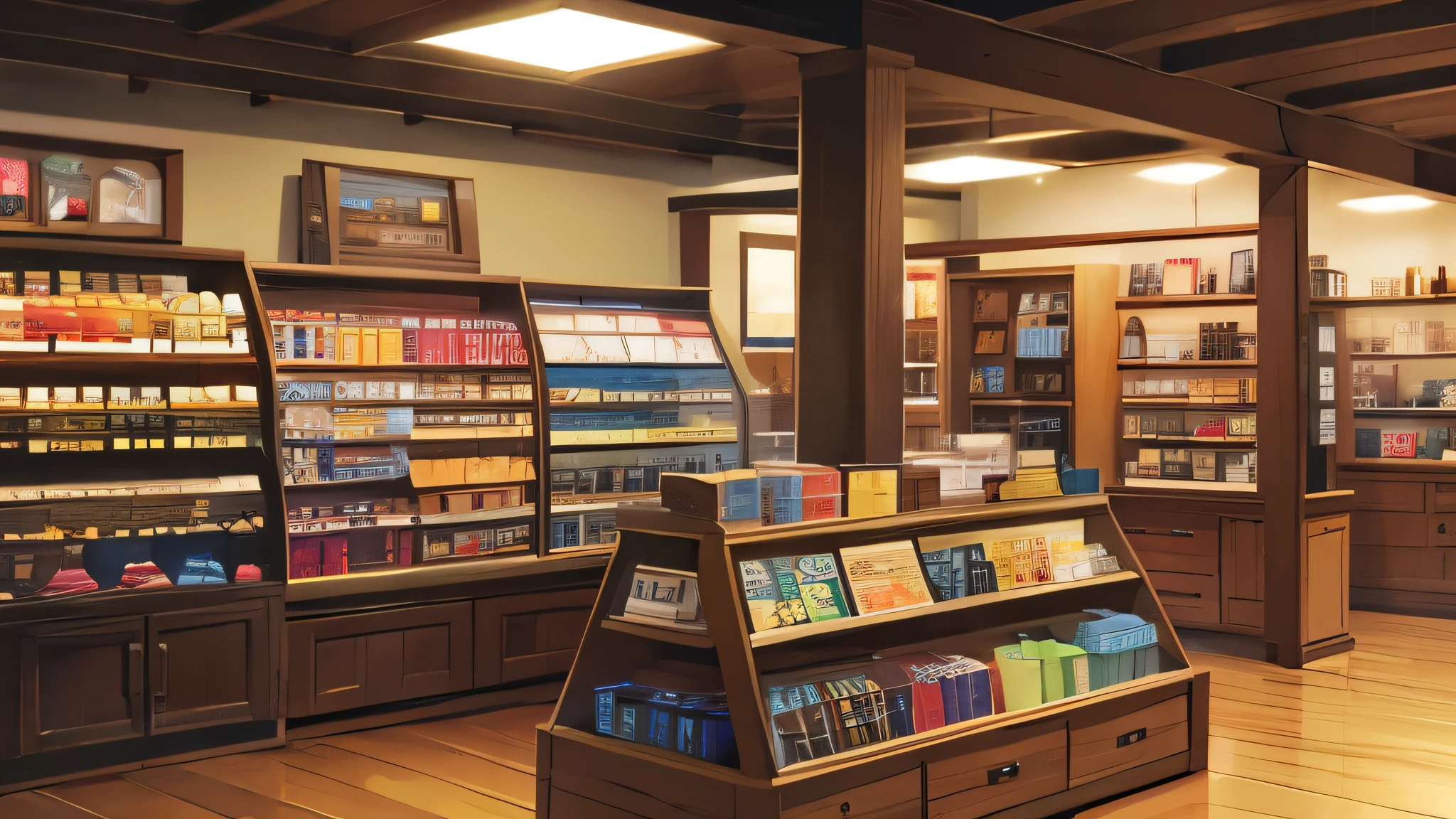 General store Inside the store